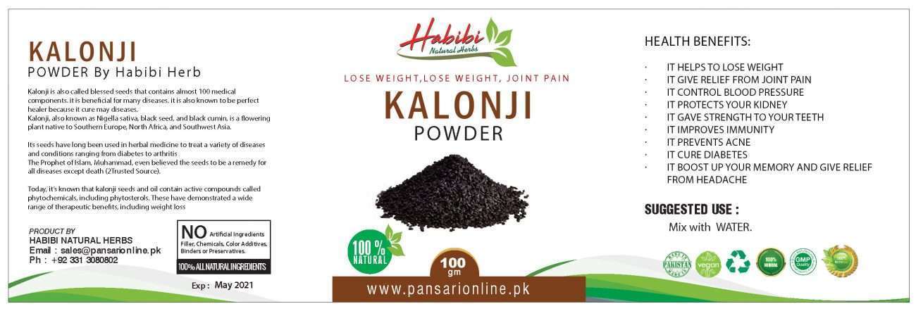 Kalonji-powder