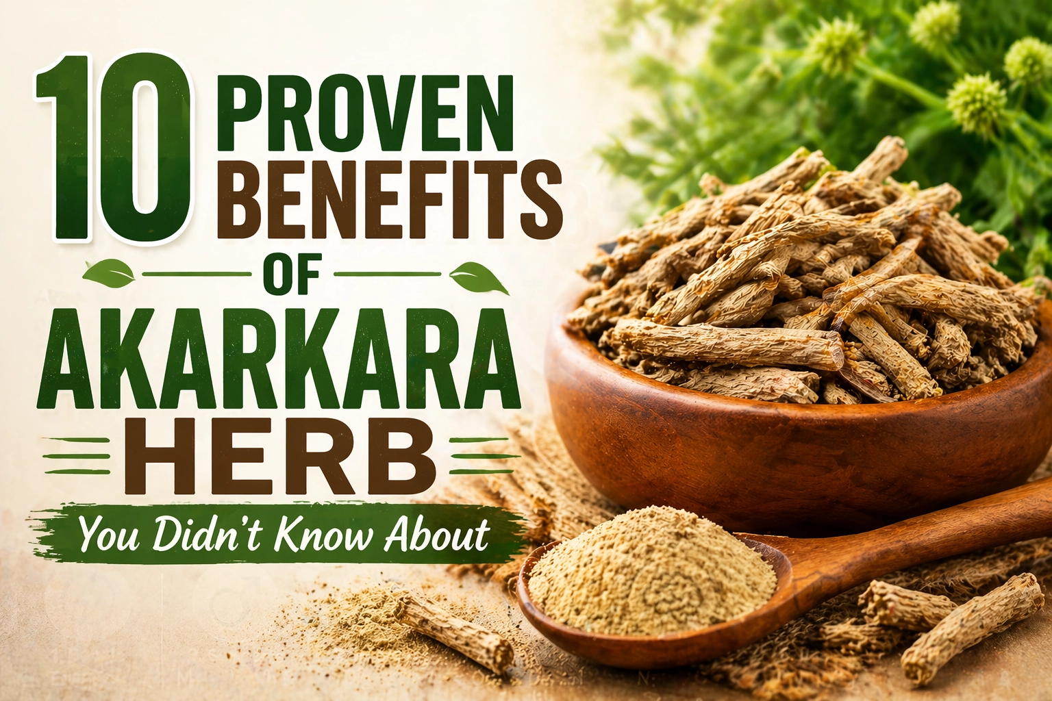 Akarkara Benefits: 10 Uses of This Powerful Herb