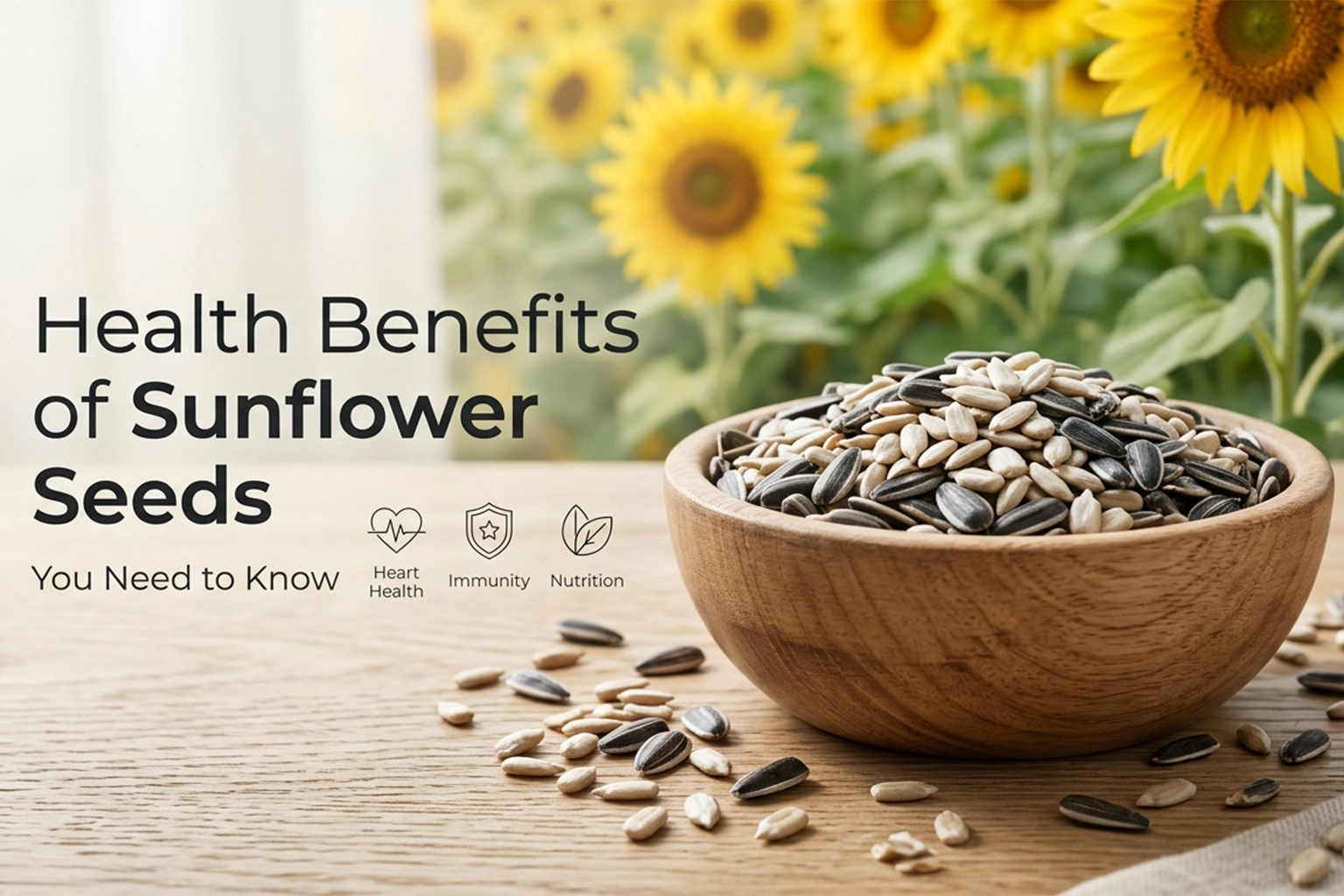 Health Benefits of Sunflower Seeds You Need to Know