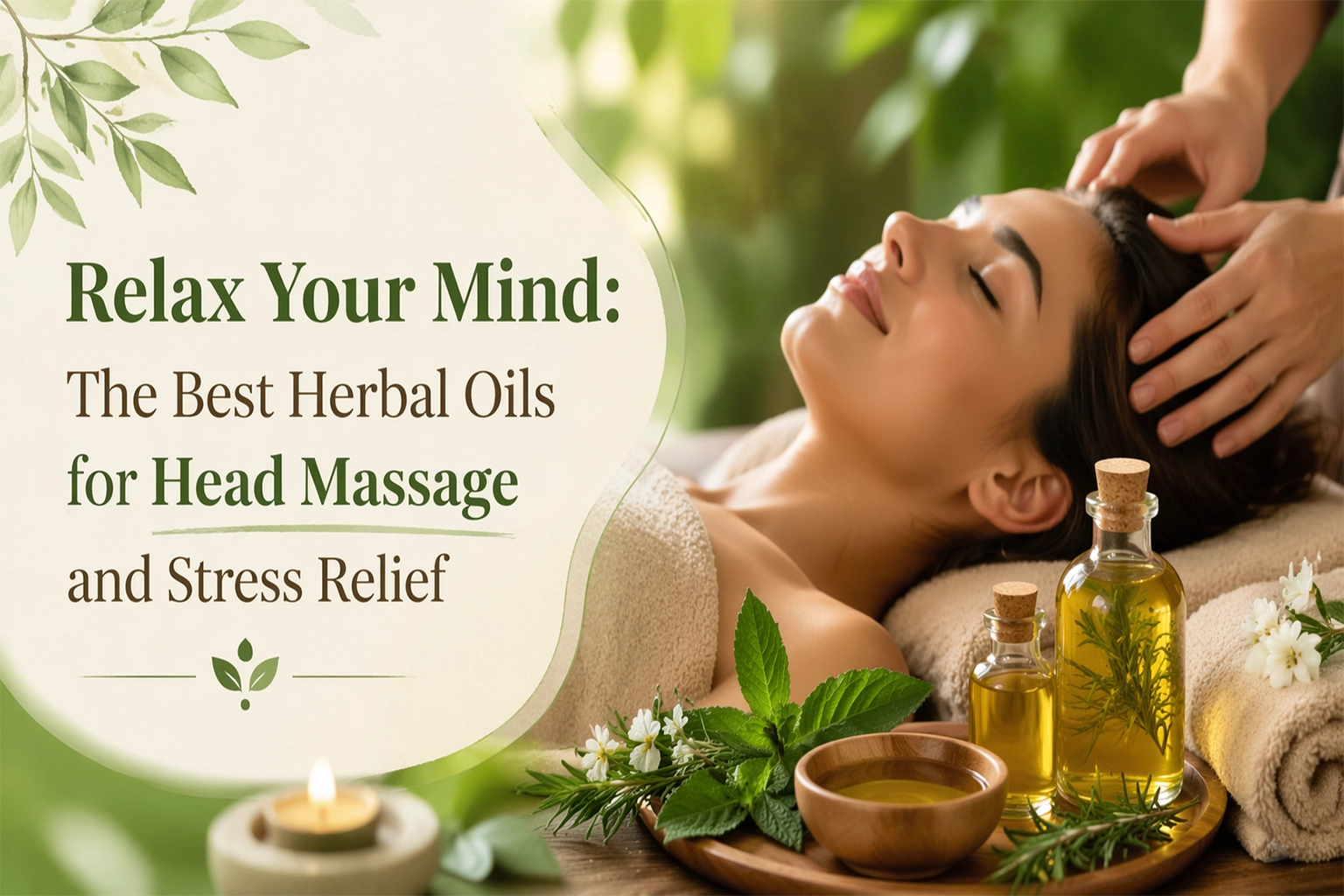 Relax Your Mind: The Best Herbal Oils for Head Massage and Stress Relief