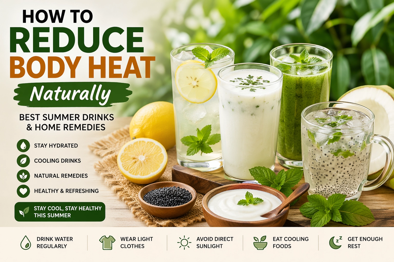 How to Reduce Body Heat Naturally