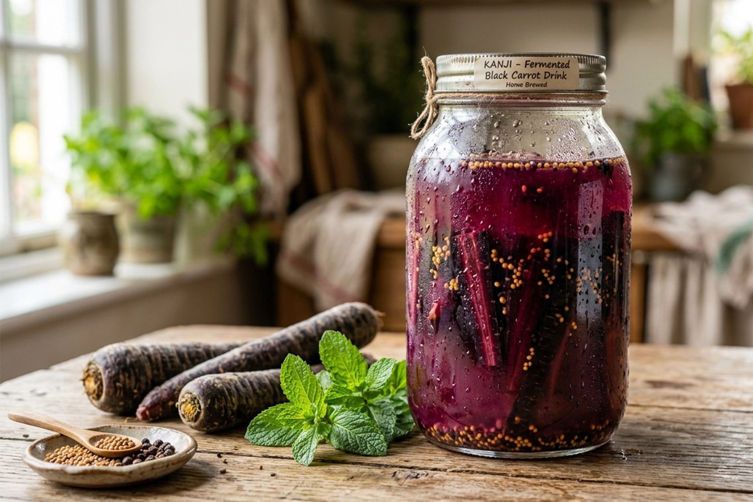 Kanji Drink – Garmiyon Ka Sabse Behtareen Natural Probiotic Drink