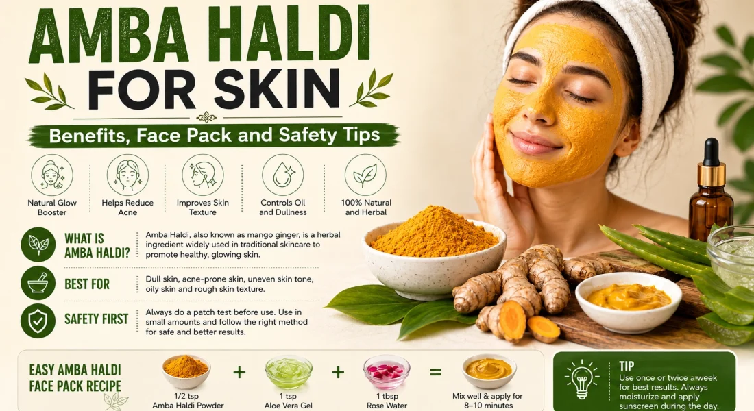 amba haldi for skin