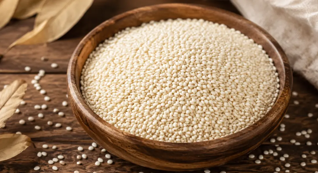white sesame seeds