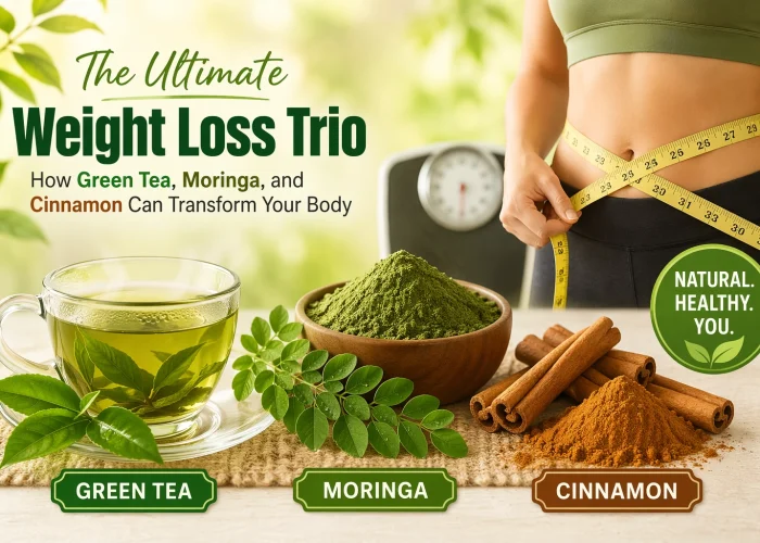 The Ultimate Weight Loss Trio: How Green Tea, Moringa, and Cinnamon Can Transform Your Body