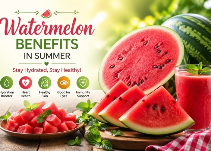 Health Benefits of Watermelon: King of Summer Fruits